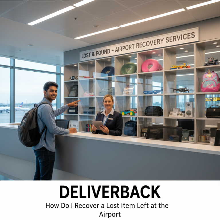 How Do I Recover a Lost Item Left at the Airport? - Deliverback
