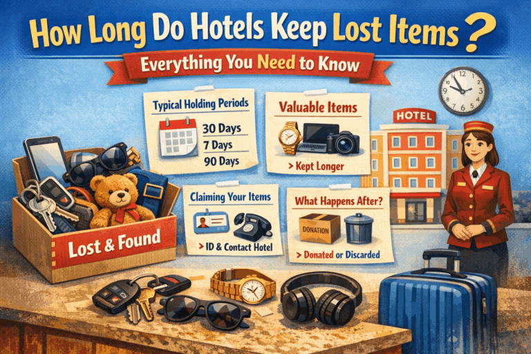 How Long Do Hotels Keep Lost Items? Everything You Need to Know