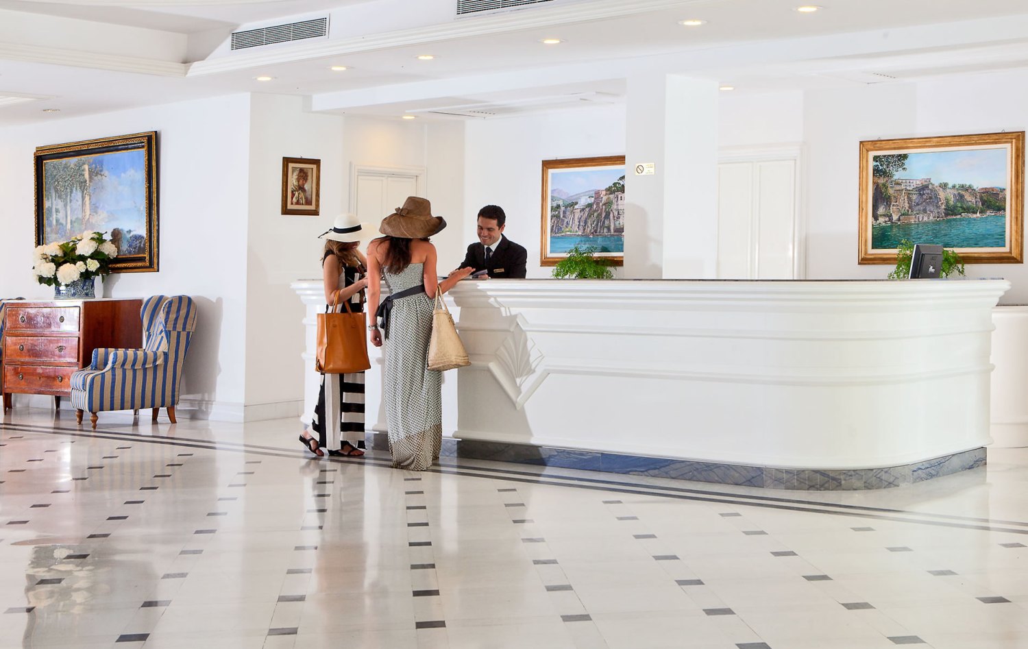 hotel reception image